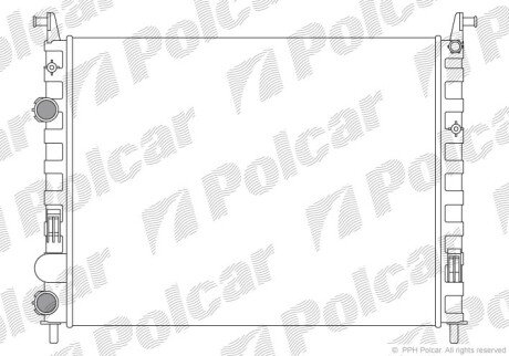 Радиаторы охлаждения Polcar 300508A5