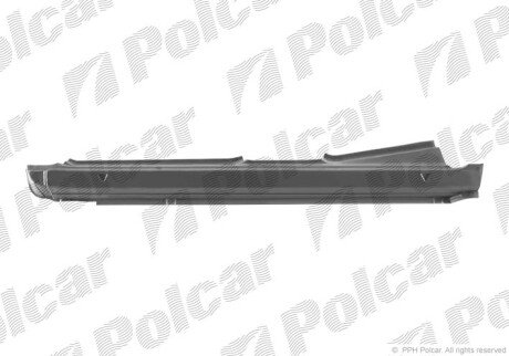 Порог правый Polcar 300542-1