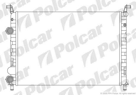 Радіатори охолодження Polcar 300608B2