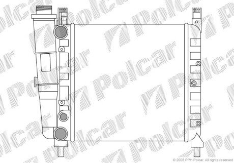 Радіатори охолодження Polcar 301608-3