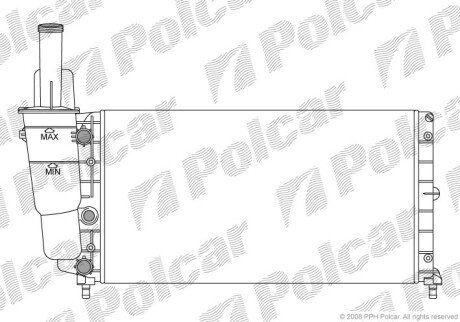 Радіатори охолодження Polcar 30170803