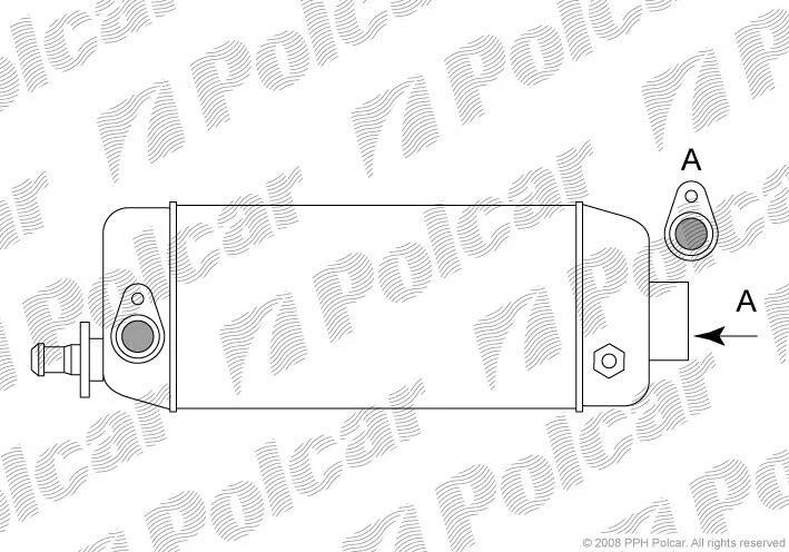 Радіатори масла Polcar 3017L82X (фото 1)