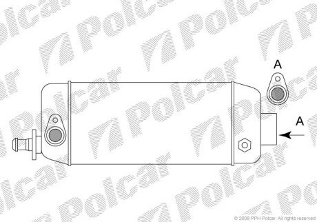 Радіатори масла Polcar 3017L82X