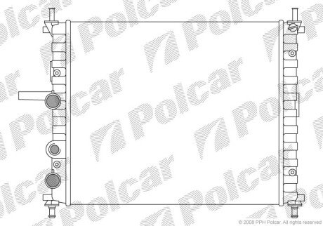 Радіатори охолодження Polcar 301808-9