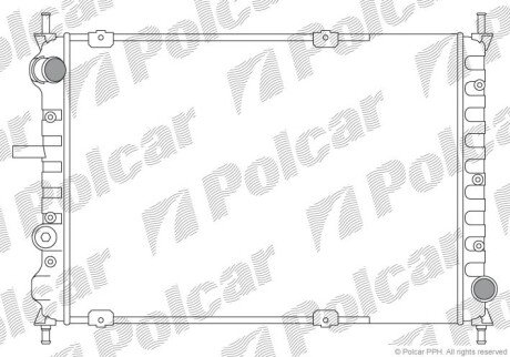 Радиаторы охлаждения Polcar 301808A2