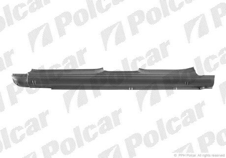 Порог правый Polcar 301842-1