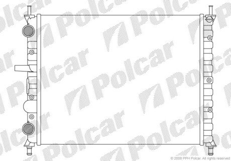 Радіатори охолодження Polcar 301908-5