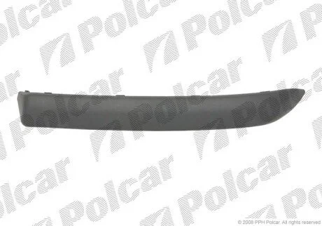 Молдинг бампера прав Polcar 30220718