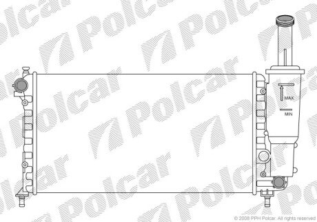 Радіатори охолодження Polcar 302208-6