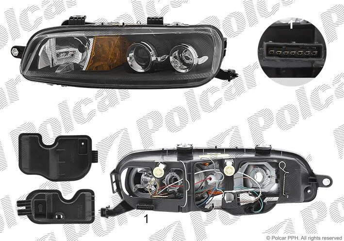 Фара основная Polcar 302210-E (фото 1)