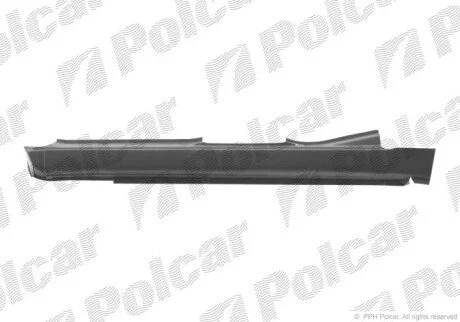 Поріг правий Polcar 302242-1