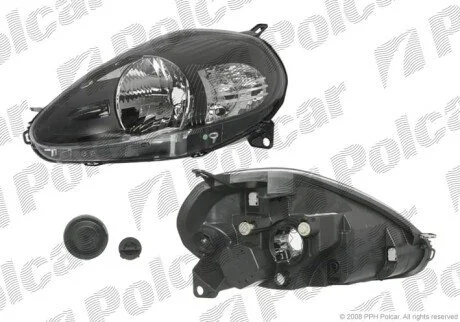 Фара основна ліва H4, PY21W, W5W Polcar 3024090E