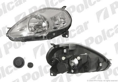 Фара основна права, ліва H1 Polcar 302409-E