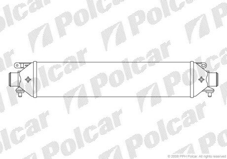 Радиаторы воздуха (Интеркулеры) Polcar 3024J8-3