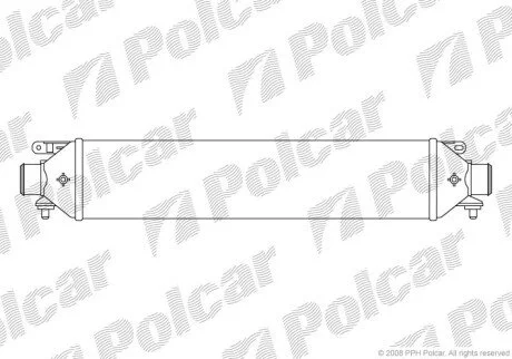 Радіатори повітря (Інтеркулери) Polcar 3024J8-3