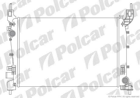 Радіатори охолодження Polcar 302508-1