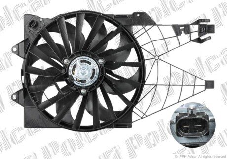 Вентиляторы с корпусом/кронштейном. Polcar 302523W3