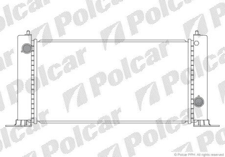 Радіатори охолодження Polcar 303008-2