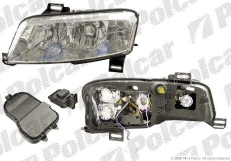 Фара основная правая H1, H7 Polcar 3030100E