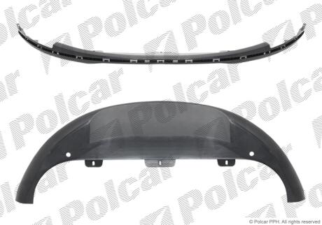 Захист бампера Polcar 303125-1