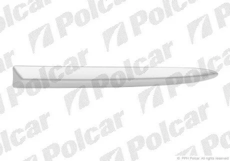 Молдинг бампера прав Polcar 30350712