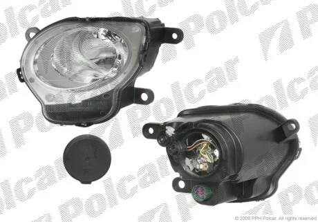 Фара основна права H1, W21/5W Polcar 3035101UUA