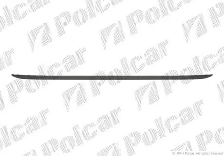 Спойлер заднего бампера Polcar 303599