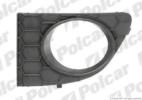 Решітка бампера права Polcar 30362720