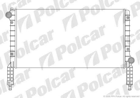 Радіатори охолодження Polcar 304008-1