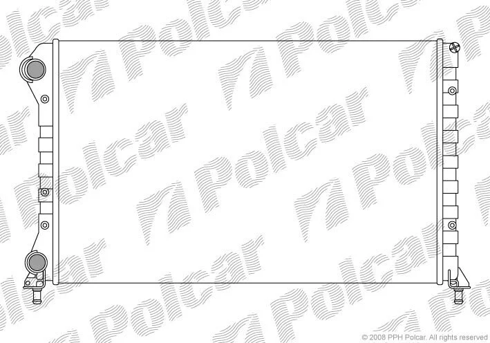 Радиаторы охлаждения Polcar 304008-3 (фото 1)