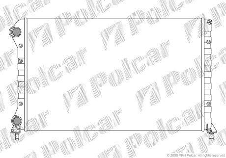 Радіатори охолодження Polcar 304008A4