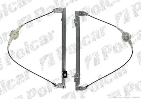 Склопідйомник ручний Polcar 3040PSM2