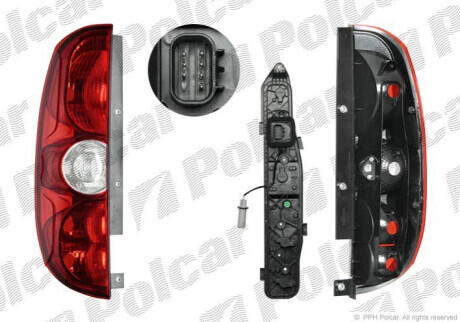 Фонарь задний справа Polcar 3042881X