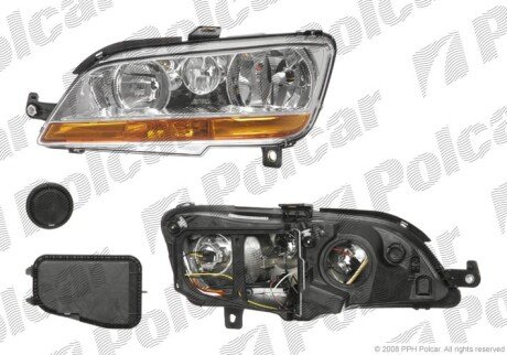 Фара основная правая H1, H7, PY24W, W5W Polcar 3044101E