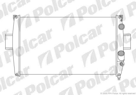 Радиаторы охлаждения Polcar 305008A5