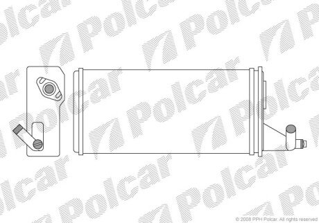 Радиатор отопителя Polcar 3050N8-1