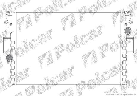 Радіатори охолодження Polcar 305208A4