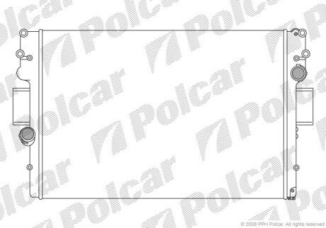 Радіатори охолодження Polcar 305208A5