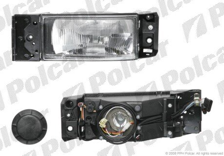 Фара основная правая H4 Polcar 3055101E