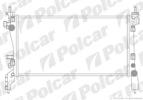 Радіатори охолодження Polcar 308508-1