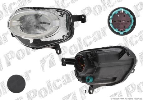 Фара основна Polcar 30A2092E