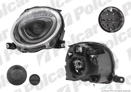 Фара основная Polcar 30A2100E
