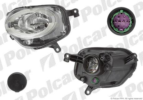 Фара основная Polcar 30A2101U