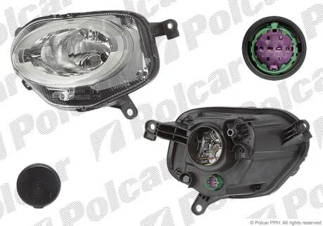 Фара основная Polcar 30A2101U