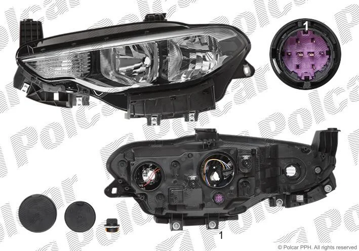 Фара основна Polcar 30C109-U (фото 1)