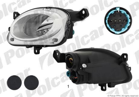 Фара основная Polcar 30L1093E