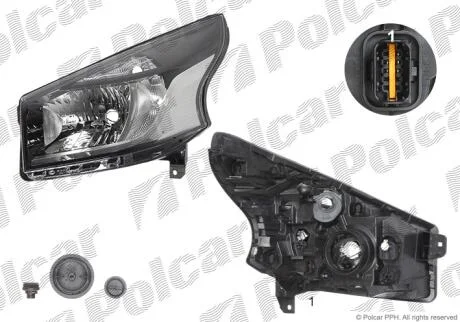 Фара основная Polcar 30U209-H