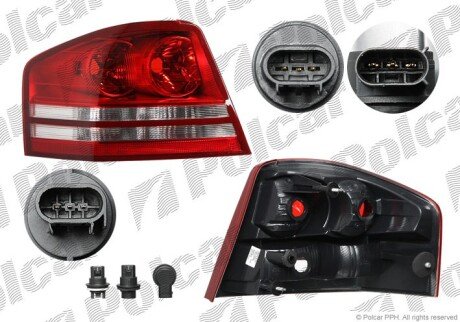 Фонарь задний справа Polcar 310588
