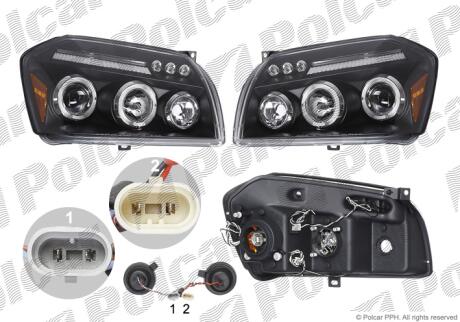 Фара основна Polcar 310709-6