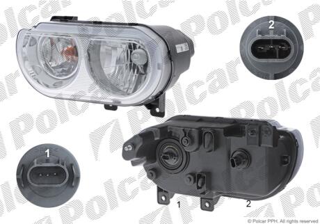 Фара основная Polcar 312309